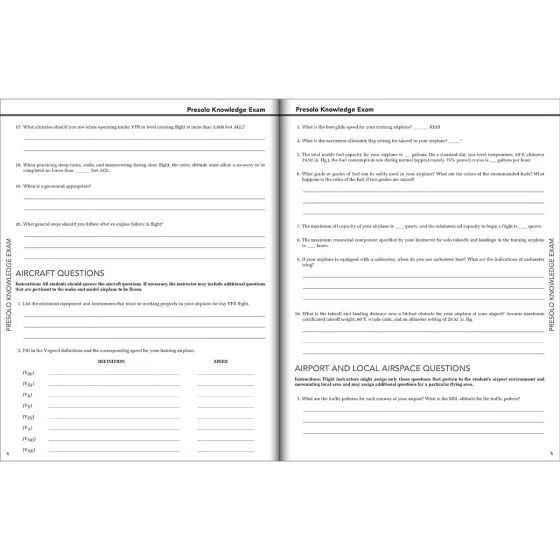 Jeppesen Private Pilot Presolo Knowledge Exam (10001332-002) 2 Jeppesen Private Pilot Presolo Knowledge Exam (10001332-002)