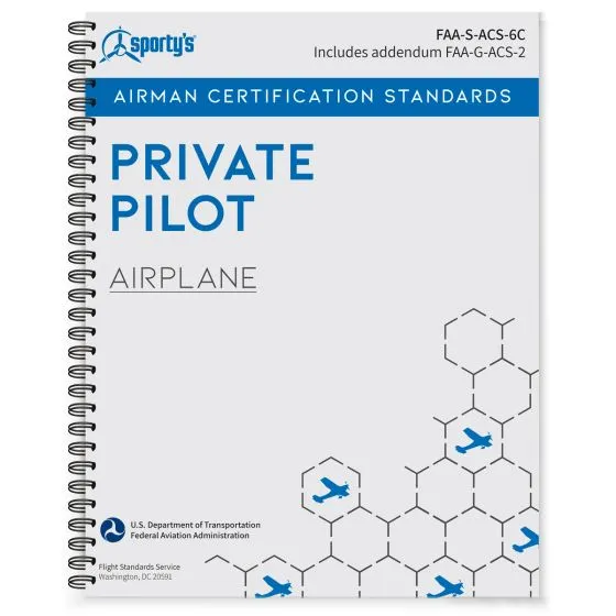 Lay Flat ACS Books (Private, Instrument, and Commercial Bundle)