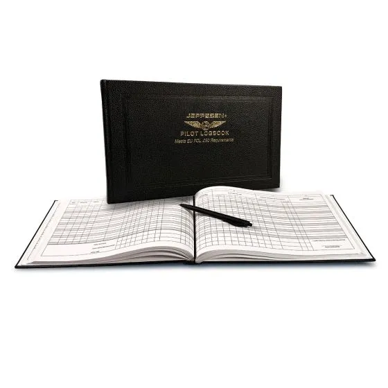 Jeppesen European Professional Pilot Logbook (10002140-000) 4 Jeppesen European Professional Pilot Logbook (10002140-000)