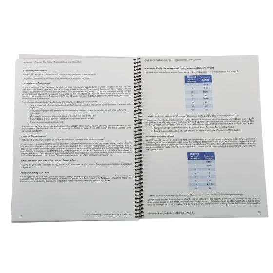 Instrument Rating Airman Certification Standards (ACS) by Sporty’s