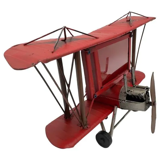 Metal Biplane Picture Frame 5 Metal Biplane Picture Frame