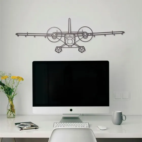 DHC-6 Silhouette Wall Art Sign