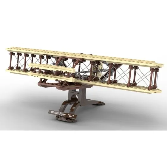 The Wright Flyer Premium Brick Model 3 The Wright Flyer Premium Brick Model