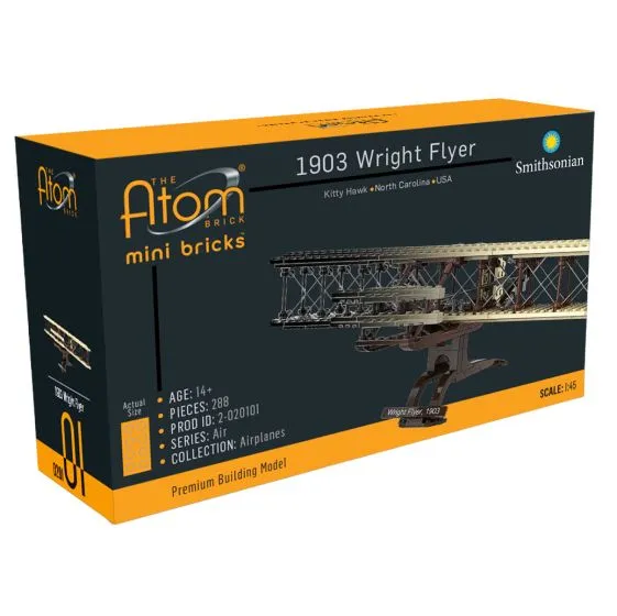The Wright Flyer Premium Brick Model 4 The Wright Flyer Premium Brick Model
