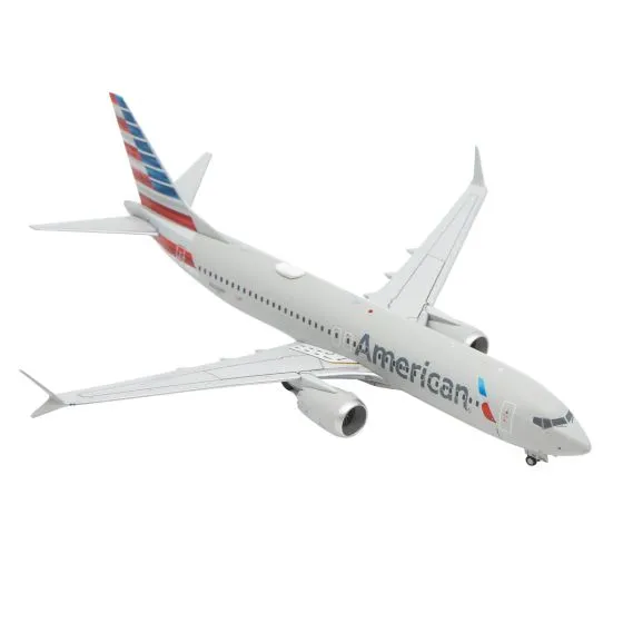 American Airlines Boeing 737 MAX 8 Die-Cast Model