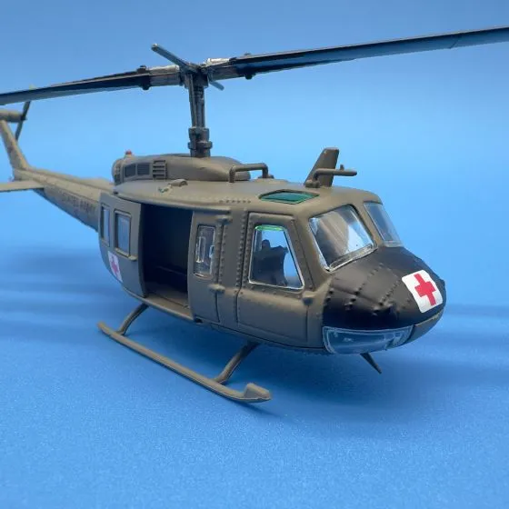 UH-1H Huey “57th Medical Detachment” Die-Cast Model 2 UH-1H Huey “57th Medical Detachment” Die-Cast Model