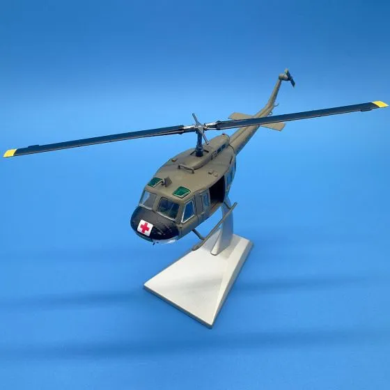 UH-1H Huey “57th Medical Detachment” Die-Cast Model 3 UH-1H Huey “57th Medical Detachment” Die-Cast Model