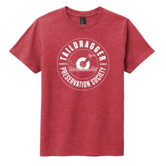 Youth Taildragger Preservation Society T-Shirt 3 Youth Taildragger Preservation Society T-Shirt