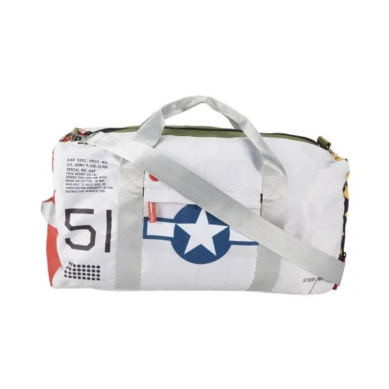 P-51 Mustang All-Purpose Duffel Bag 15 P-51 Mustang All-Purpose Duffel Bag