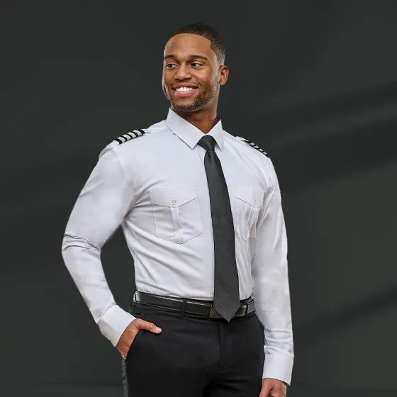 JetSeam Men’s Long Sleeve Pilot Shirt 1 JetSeam Men’s Long Sleeve Pilot Shirt