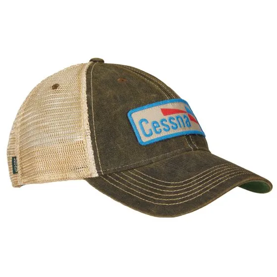Cessna 1970s Patch Trucker Hat