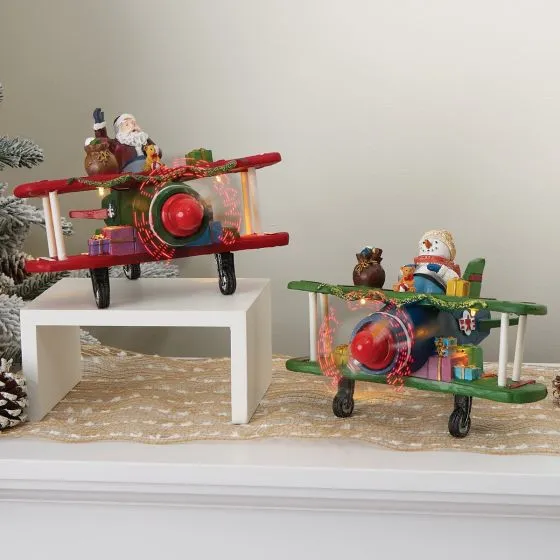 Combo Set of Both Santa and Snowman Display