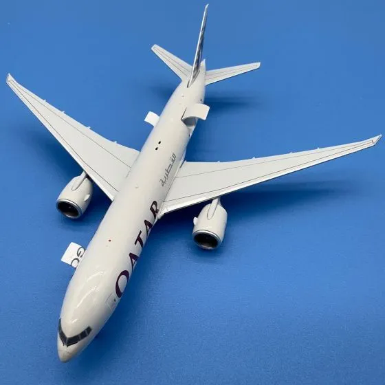 Qatar Airways Cargo Boeing 777-200LRF Interactive Die-Cast Model 5 Qatar Airways Cargo Boeing 777-200LRF Interactive Die-Cast Model