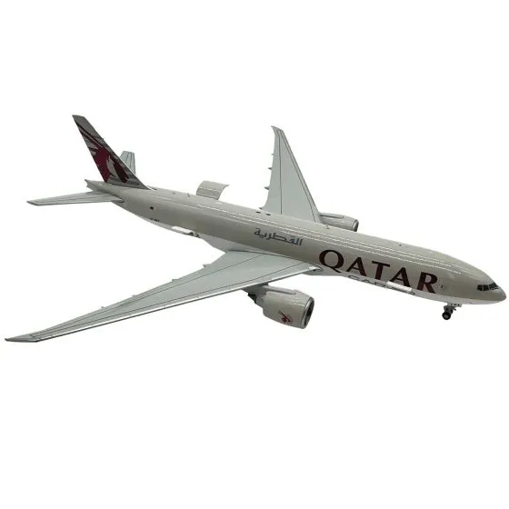 Qatar Airways Cargo Boeing 777-200LRF Interactive Die-Cast Model 7 Qatar Airways Cargo Boeing 777-200LRF Interactive Die-Cast Model