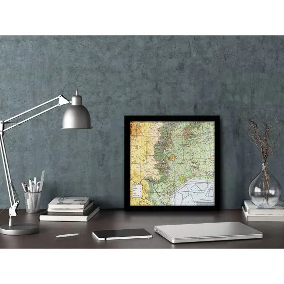 USA METAR LED Wall Map 6 USA METAR LED Wall Map