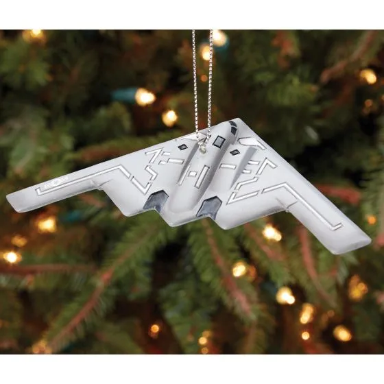 USAF B-2 Bomber Christmas Ornament