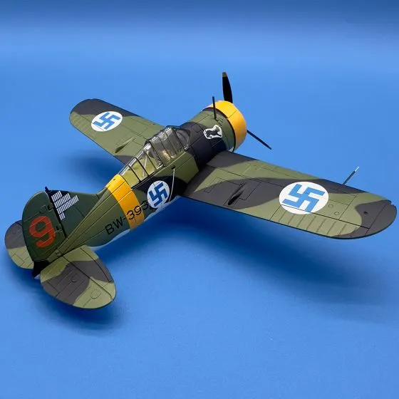 Brewster B239E Buffalo “Hans Wind” Die-Cast Model