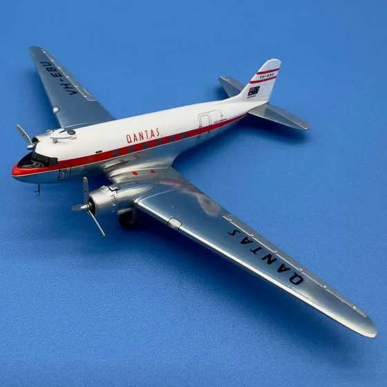 Quantas Airways Douglas DC-3 Die-Cast Model