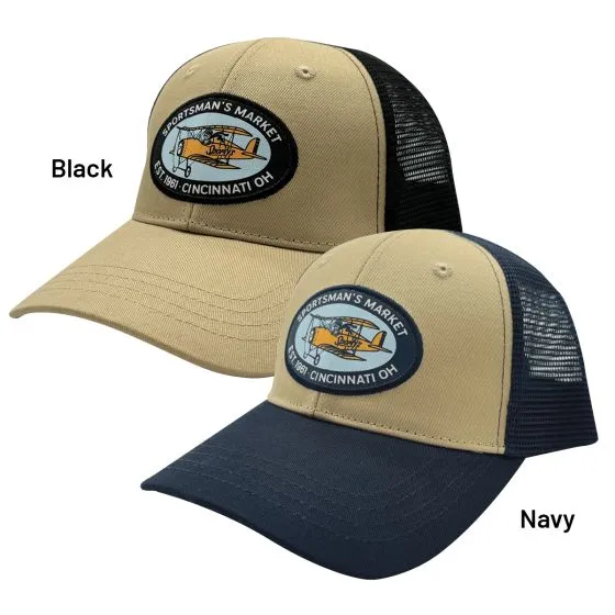 Vintage Sporty’s Logo Trucker Hat