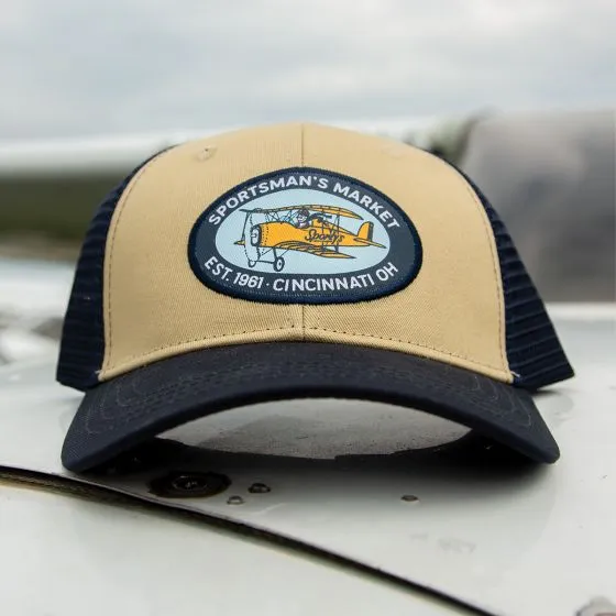 Vintage Sporty’s Logo Trucker Hat