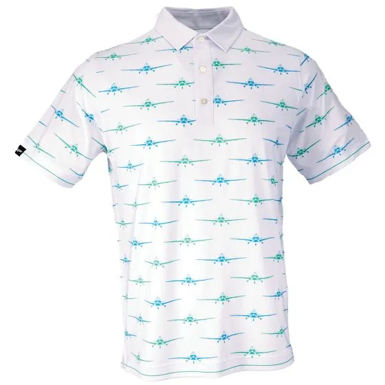 The Low Wing Approach AeroWear™ Polo 23 The Low Wing Approach AeroWear™ Polo