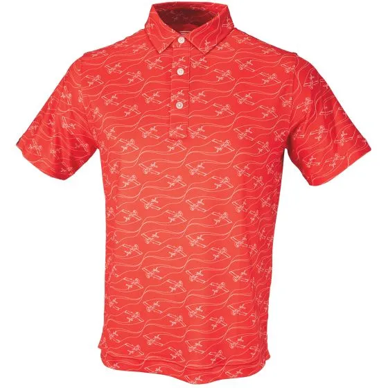 Scarlet Skies AeroWear™ Polo 1 Scarlet Skies AeroWear™ Polo