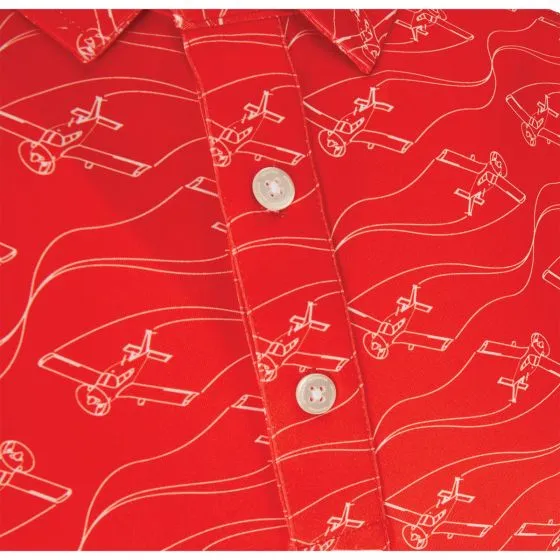 Scarlet Skies AeroWear™ Polo 3 Scarlet Skies AeroWear™ Polo