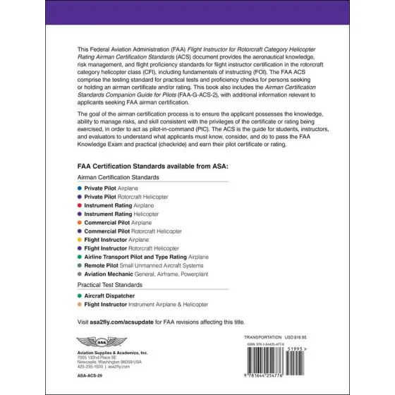 Flight Instructor Helicopter (ACS) 2 Flight Instructor Helicopter (ACS)