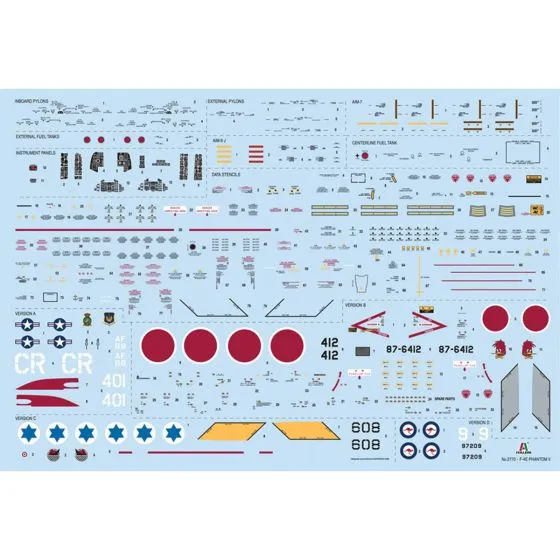 F-4E Phantom II Model Kit 2 F-4E Phantom II Model Kit
