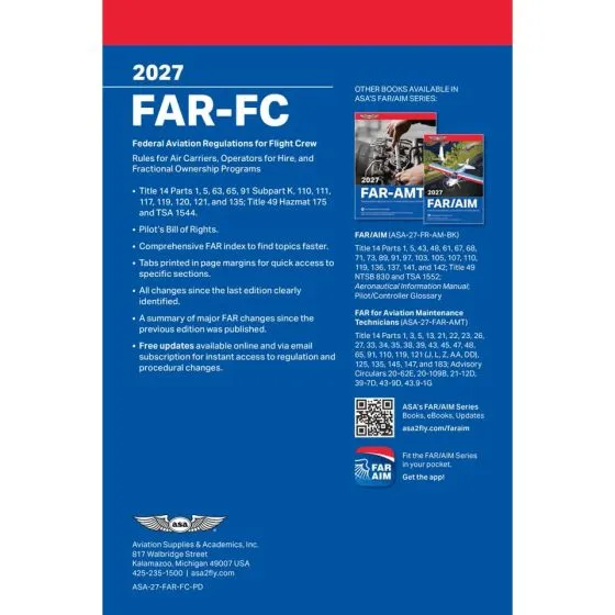 2027 FAR-FC Flight Crew