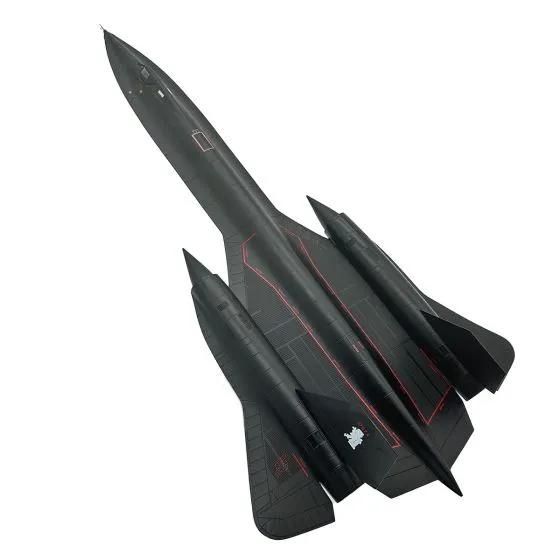 Lockheed SR-71A Blackbird Kadena AFB Die-Cast Model 3 Lockheed SR-71A Blackbird Kadena AFB Die-Cast Model