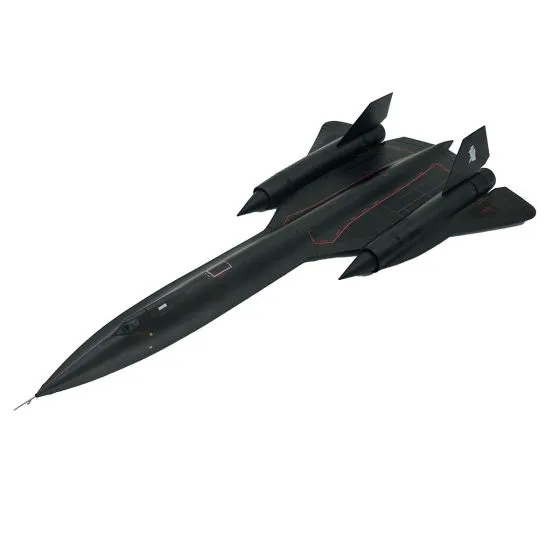 Lockheed SR-71A Blackbird Kadena AFB Die-Cast Model 4 Lockheed SR-71A Blackbird Kadena AFB Die-Cast Model