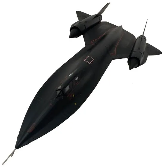 Lockheed SR-71A Blackbird Kadena AFB Die-Cast Model 5 Lockheed SR-71A Blackbird Kadena AFB Die-Cast Model