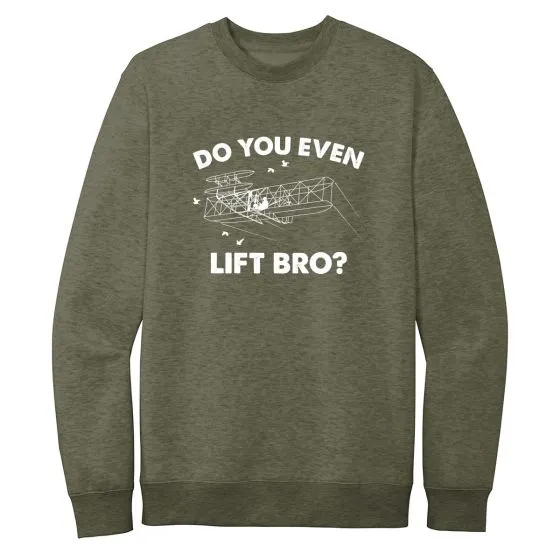 Do You Even Lift Bro? Crewneck Sweatshirt