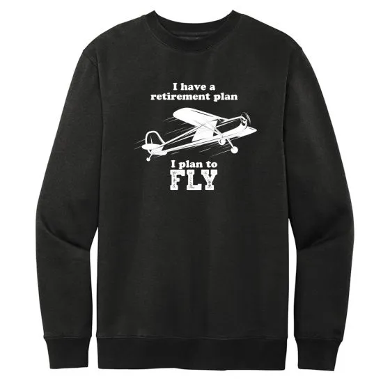 Retirement Plan Crewneck Sweatshirt 2 Retirement Plan Crewneck Sweatshirt