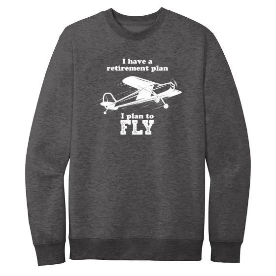 Retirement Plan Crewneck Sweatshirt 3 Retirement Plan Crewneck Sweatshirt