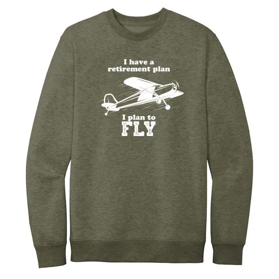 Retirement Plan Crewneck Sweatshirt 4 Retirement Plan Crewneck Sweatshirt