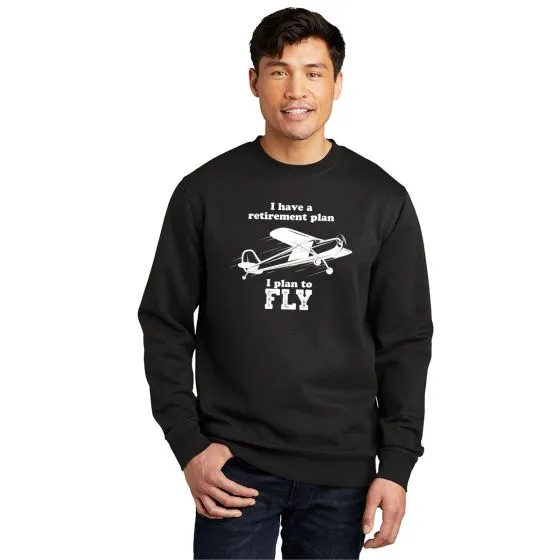 Retirement Plan Crewneck Sweatshirt 5 Retirement Plan Crewneck Sweatshirt