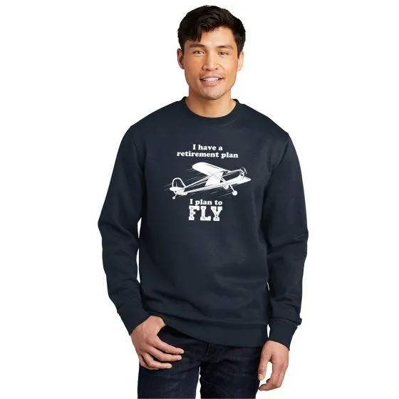 Retirement Plan Crewneck Sweatshirt 6 Retirement Plan Crewneck Sweatshirt