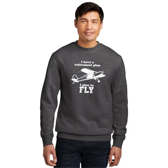 Retirement Plan Crewneck Sweatshirt 7 Retirement Plan Crewneck Sweatshirt