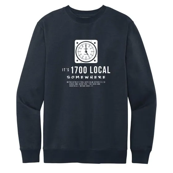 It’s 1700 Local Crewneck Sweatshirt 3 It’s 1700 Local Crewneck Sweatshirt