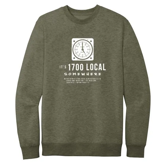 It’s 1700 Local Crewneck Sweatshirt 4 It’s 1700 Local Crewneck Sweatshirt
