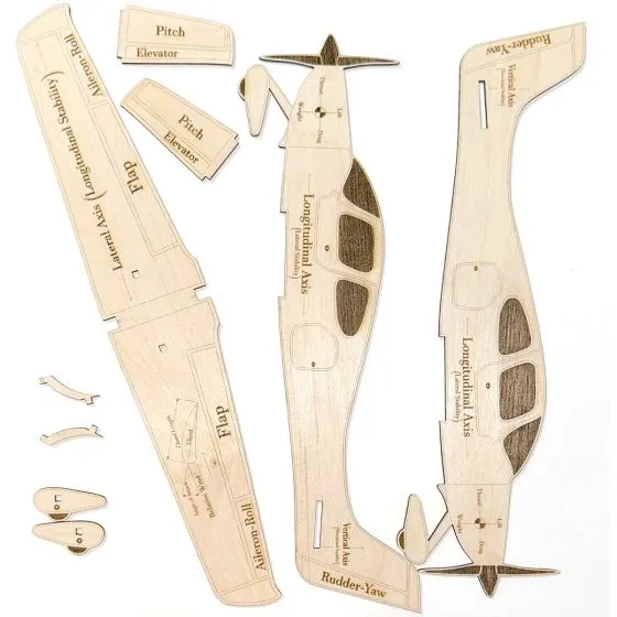 Flight School Wooden Training Aid 3 Flight School Wooden Training Aid