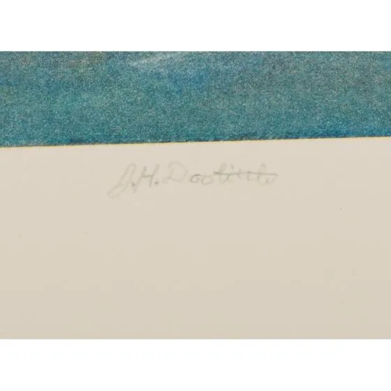 Limited Edition Jimmy Doolittle Curtiss Racer Artist Proof Signed Print