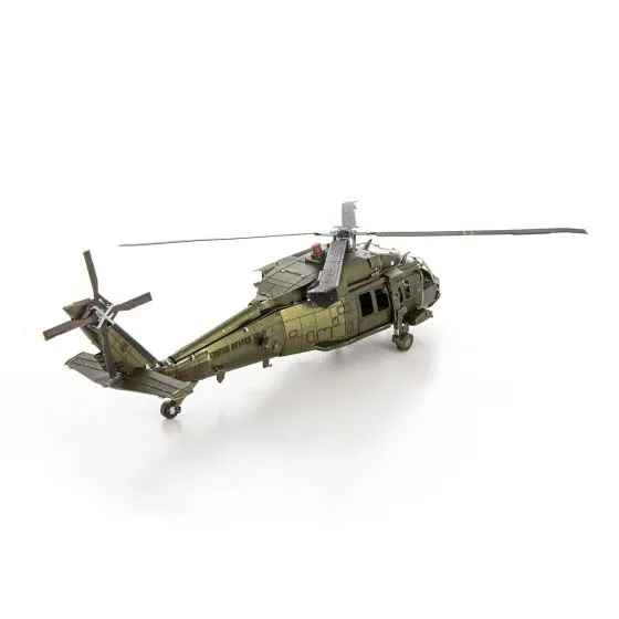 Black Hawk Helicopter 3D Metal Model Kit