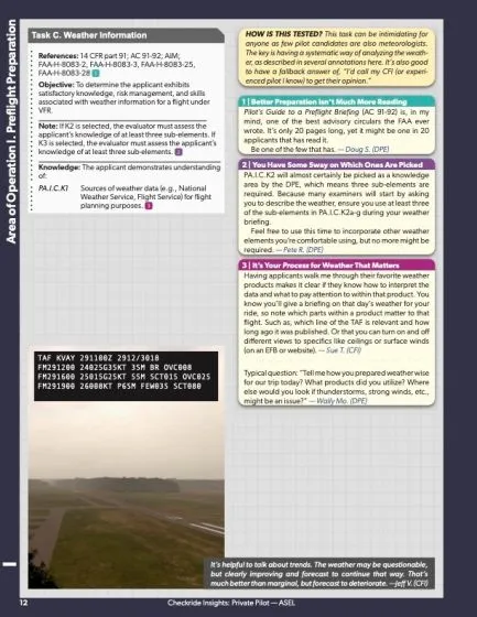 Checkride Insights™ - Annotated ACS (Private Pilot)