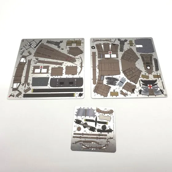 UH-1 Huey Helicopter 3D Metal Model Kit
