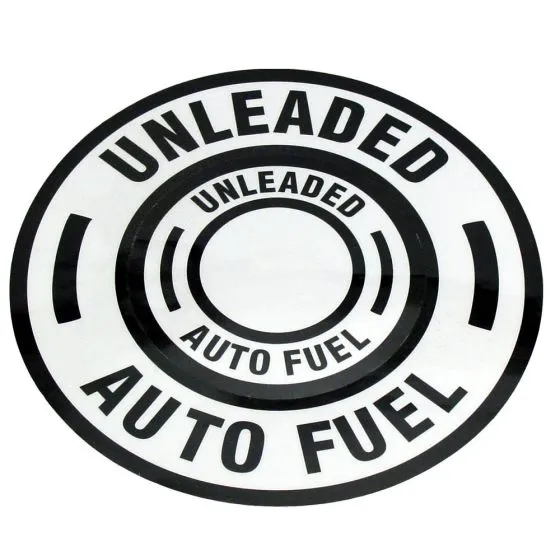 Unleaded Auto Fuel (Black/White) 1 Unleaded Auto Fuel (Black/White)