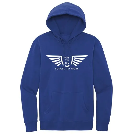 Born to Fly, Forced to Work Hoodie