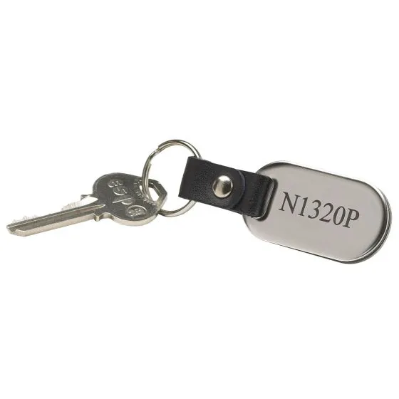 Personalized Aircraft Keychain